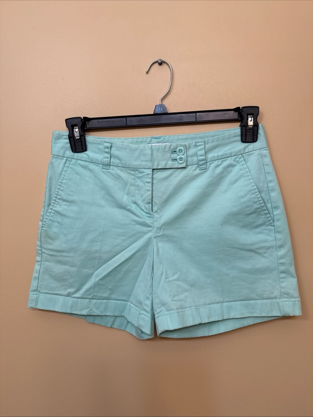 Vineyard Vines Mint Green Cotton Bermuda Shorts